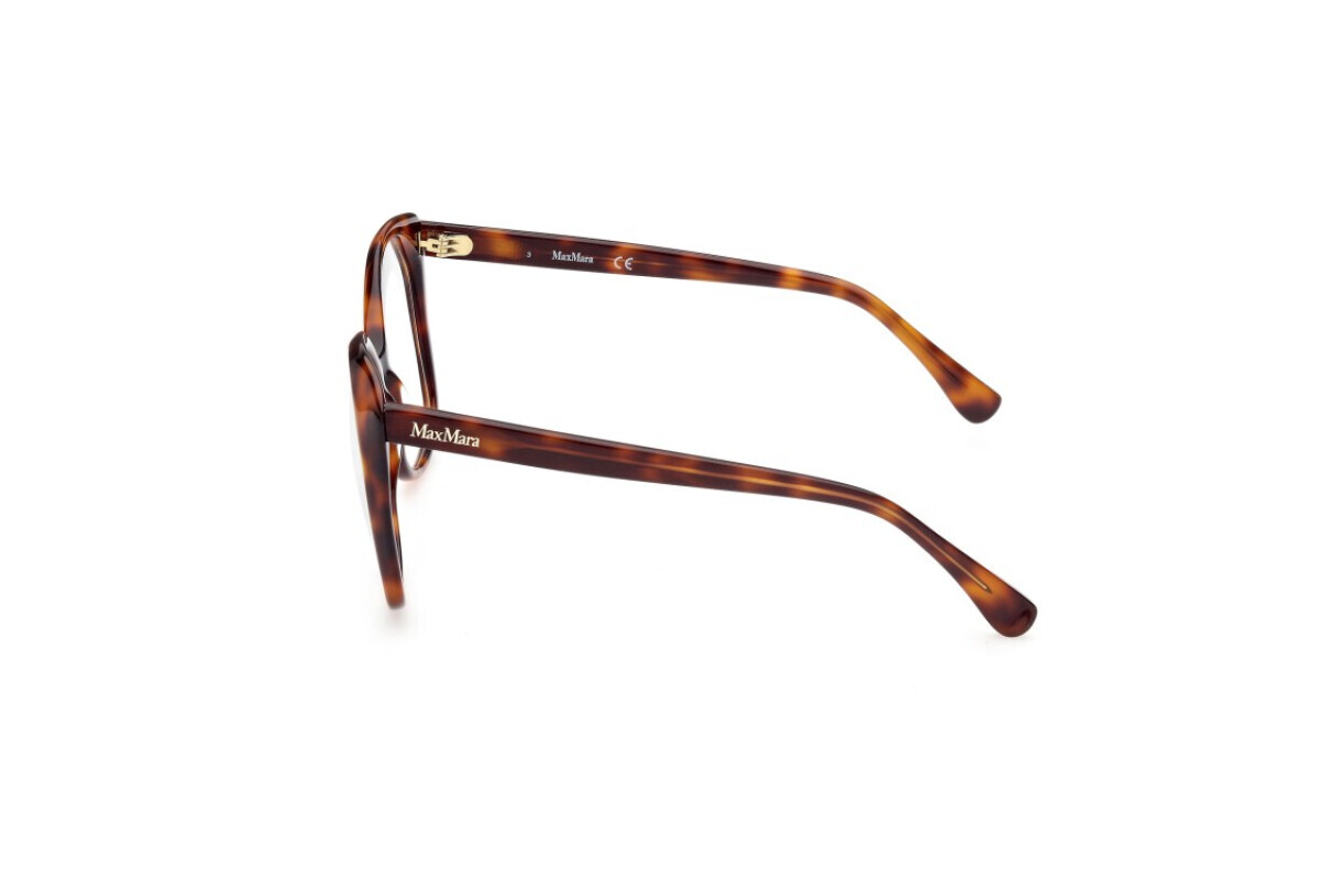 MAXMARA スクエアフレムメカネ MM5029 052 Max Mara MM5029 052 Tortoise Plastic Optical Eyeglasses