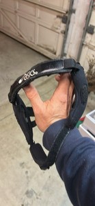 ASICS Wrestling Headgear Black Adjustable Ear Guard Adult Size Pre-Owned