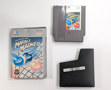 *no manual* Marble Madness Nintendo NES with box authentic