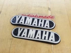 Pair YAMAHA LS2 LS3 HX90 HS2 RS100-DX Fuel Gas Petrol Tank Emblem Logo Badge R+L