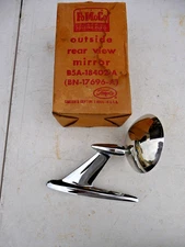 NOS 1955 early 1956 Thunderbird Original one hole  outside Mirror FoMoCo