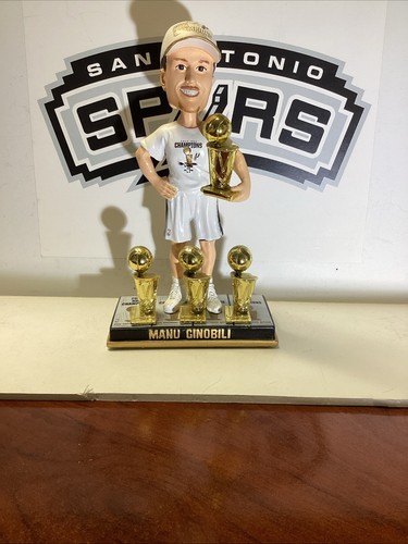San Antonio Spurs 2014 Championship 4 Time Champion Manu Ginobili Bobblehead