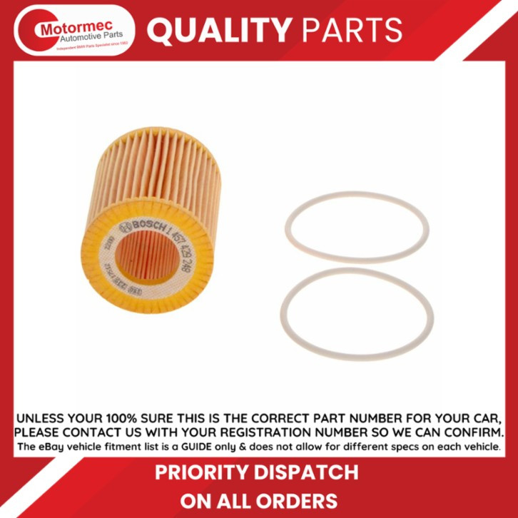 BOSCH-OE 1 457 429 248 Oil Filter for ALFA ROMEO,CADILLAC,FIAT,OPEL,SAAB,SUZUKI, - Image 25