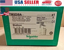 Schneider Electric TM3DI8A Modicon PLC 8 point Input Module New in Box 1PCS