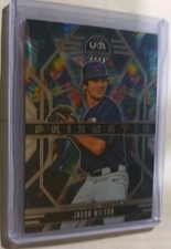 2026 Panini Prizm Stars & Stripes - Jacob Wilson Prizmatic Insert - Team USA