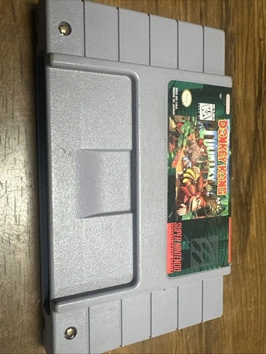 Donkey Kong Country (Super Nintendo Entertainment System, SNES, 1992) Tested