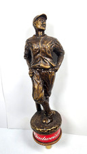 Budweiser Beer Heritage Collection Baseball Player Figural Tap Handle