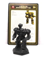 Battletech Catalyst Game Labs Battleaxe Mech - Primed