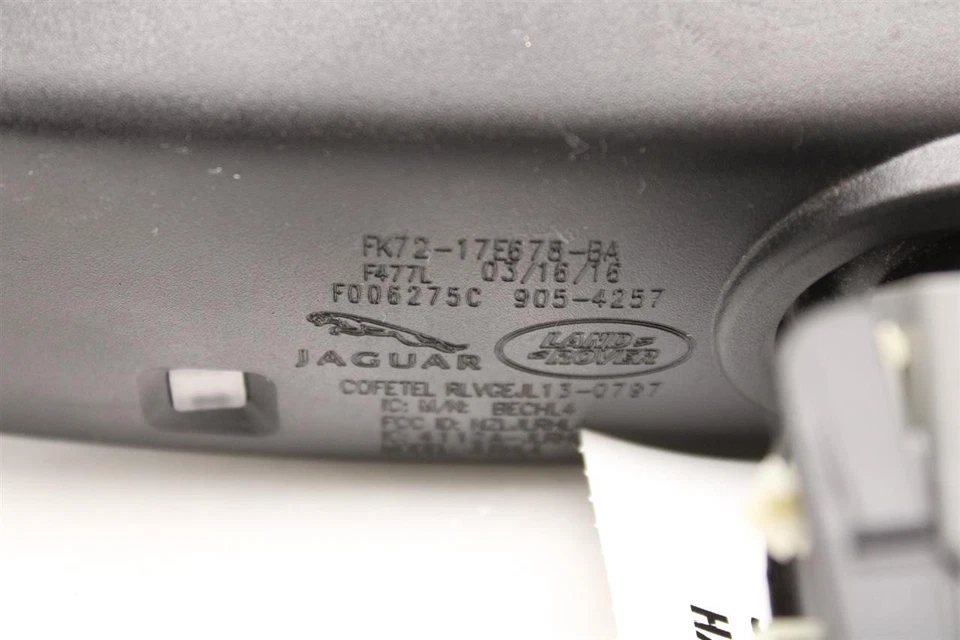 Used Front Center Interior Rear View Mirror fits: 2016 Land rover Discovery spor - Image 4 of 4