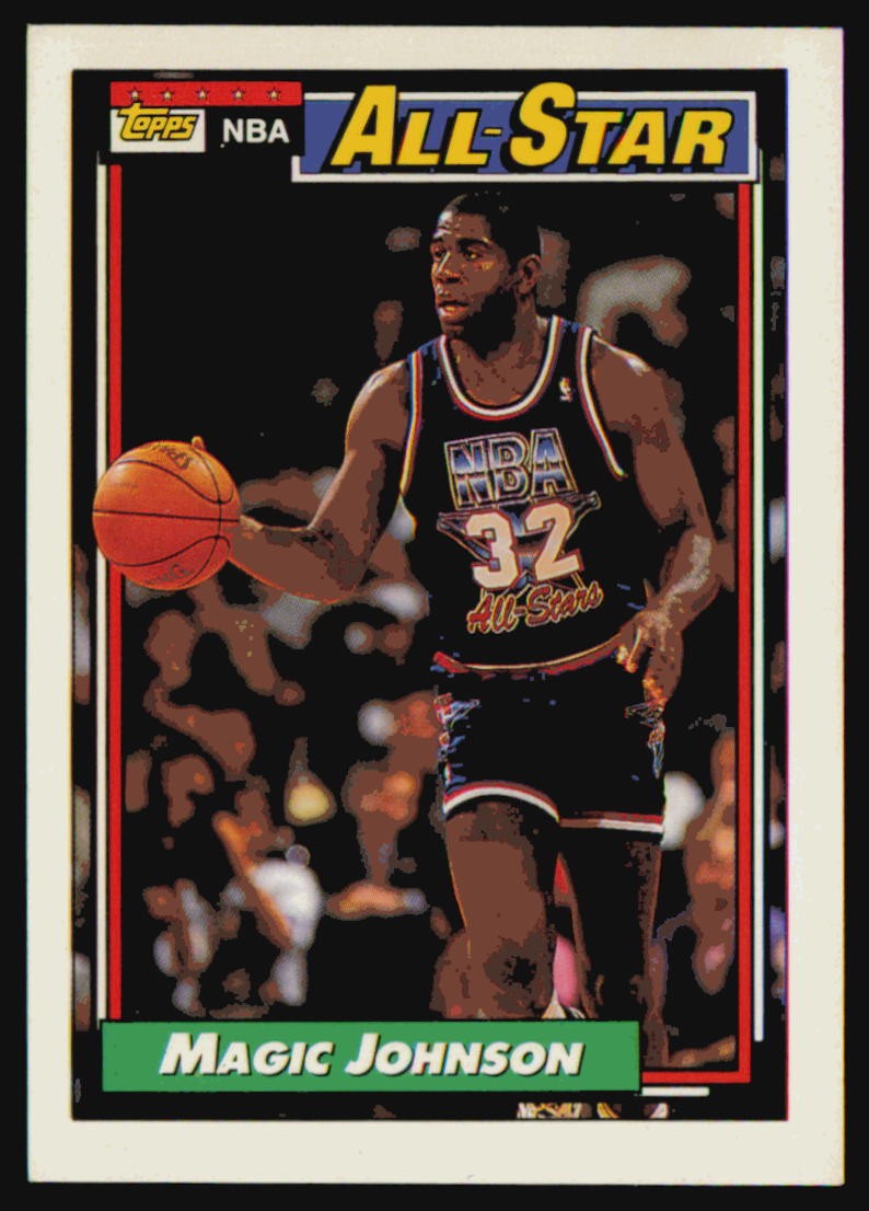 1992-93 Topps #126 Magic Johnson Los Angeles Lakers