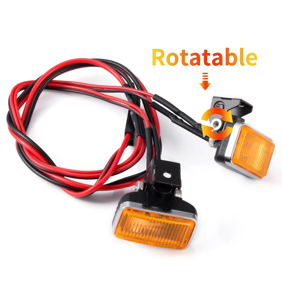 AXSPEED 15/17/20/22mm LED Dachlicht Scheinwerfer Spotlight fr RC 1/10 SCX10 TRX4 - Bild 3 von 4