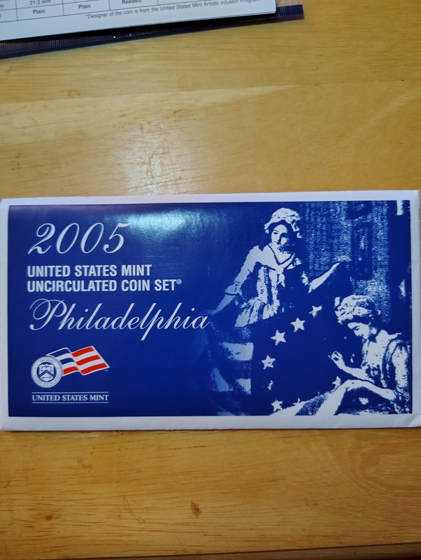 2005 US Mint Proof Set Philadelphia w/COA
