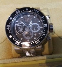 Invicta Men's NFL Las Vegas Raiders 52mm Stainless Steel Quartz Watch 33139