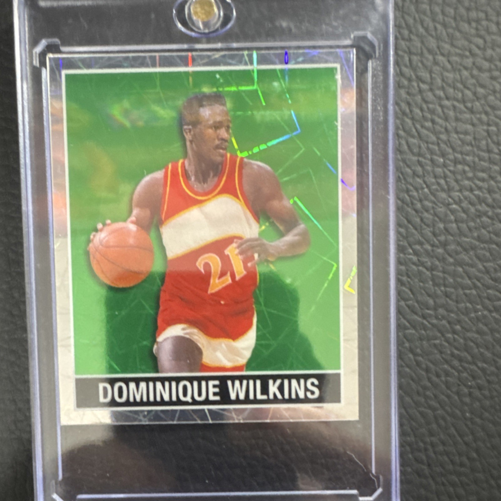 Leaf 2025 15th Anniversary NSCC Dominique Wilkins #48B-44 /6 Hawks