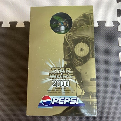 rare Star Wars Pepsi 2000 Limited C-3PO Can Holder Japan Promo