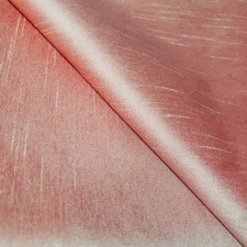 Premium Faux Silk Dupioni Peach Pearl 58" by the Yard Canteloup Poly Shantung