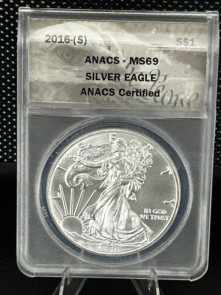 American Eagle MS 69 Graded 2016 Silver Bullion Coins for sale | eBay