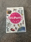 Wii Party (Nintendo Wii, 2010) CIB Complete W Manual, Inserts ”tested”