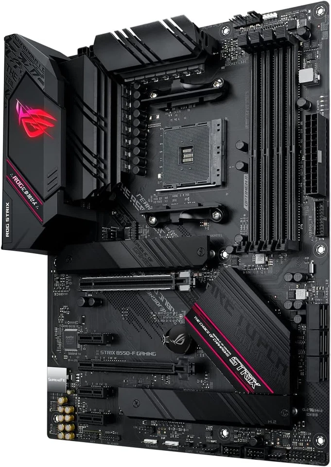 ASUS ROG STRIX B550-F GAMING, AMD AM4, ATX, 128GB DDR4, 4DIMM, DP, HDMI, PCIE B5 - Imagen 3 de 4