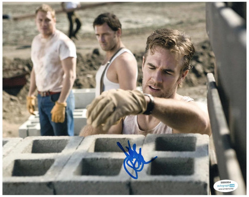 James Van Der Beek Signed Autographed 8x10 Working Hard Photo