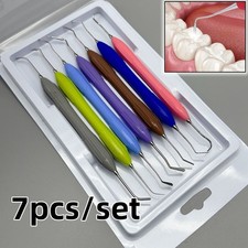 Dental Resin Spatulas Composite Silicone Resin Filling Aesthetic Restoration Kit