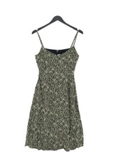 Uniqlo A-Line Midi Dress S in Black