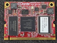 Audinate 32-Channel Dante Brooklyn II Rev 3B Board BNII-01-032 Biamp Tesira