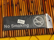 No Smoking Sign Brand New Sturdy Update International S39-11BK