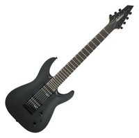 Jackson JS22-7 Dinky Ah Sbk 7-Saitige E-Gitarre Mit 2 Humbuckern U. Pappelkorpus