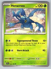 Heracross 002/198 Uncommon Scarlet & Violet Pokemon Near Mint