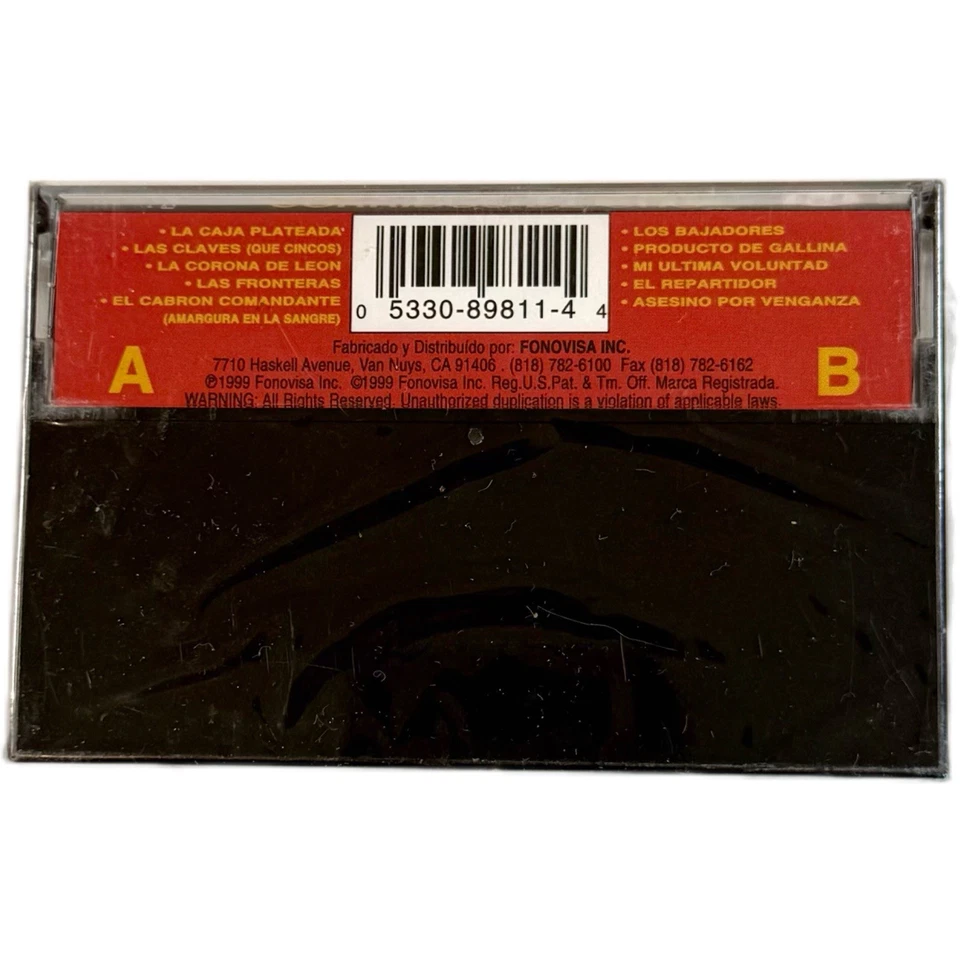Oro Norteño Corridos de Oro Cassette 1999 Sealed Fonovisa Ranchera Mex - Image 2 of 4