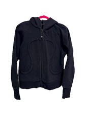 Lululemon Black Scuba Jacket Older Style Size 12