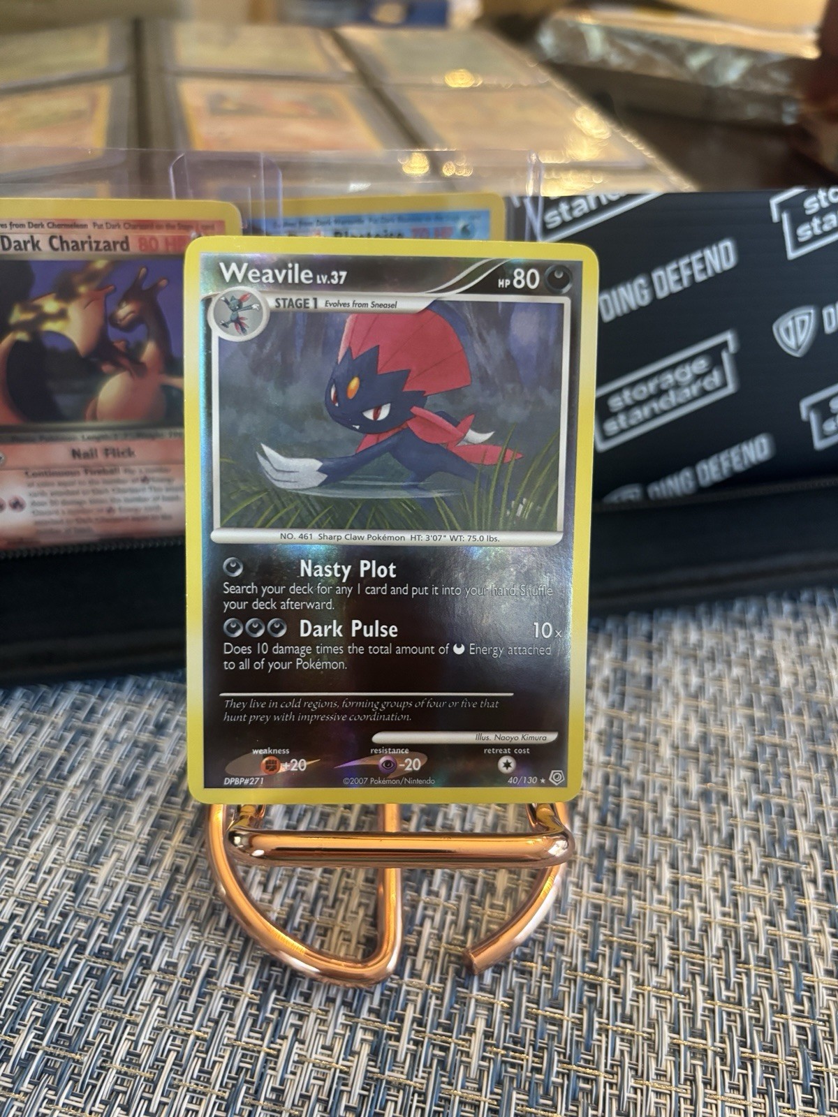Weavile 40/130 Diamond and Pearl Reverse Holo