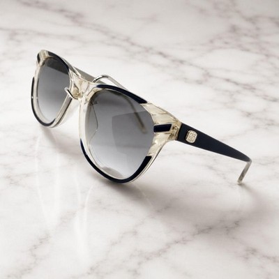 [GUC] EMILIO PUCCI VINTAGE Sunglasses P.C.841 N4 Clear Navy Frame : From JAPAN