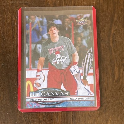 Bob Probert 25-26 Upper Deck Extended Series The Alumni Canvas