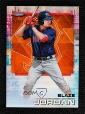 2021 Bowman's Best Orange Refractor 7/25 Blaze Jordan #22 7c5