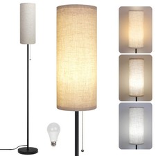 Floor Lamp for Living Room, Modern Standing Lamps with Lampshade, Minimalist ...