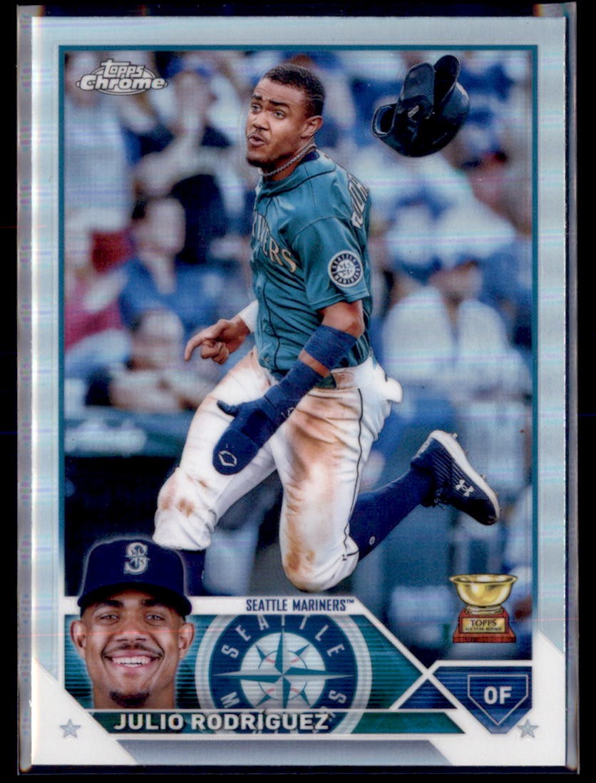 2023 Topps Chrome Refractor Julio Rodriguez Mariners 200
