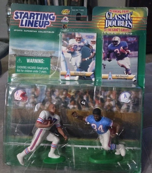 Starting Lineup Chan Ho Park フィギュア 1999年 STARTING LINEUP CLASSIC DOUBLES 1999-2000 EARL CAMPBELL EDDIE