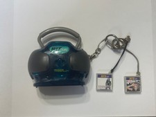 Tiger Hit Clips Player Boombox Tested Working  with 2 Clips Pink Spears
