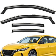 Sun Rain Visors Wind Rain Guards For 2020-2025 Nissan Sentra Sun Rain Visors Wind Rain Guards For 2020-2025 Nissan Sentra