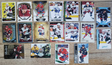 Max Domi 18 Different Hockey Card Lot-with Rookies, Inserts-Blue Traxx, Base