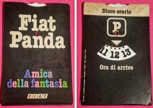 Fiat Panda 1S 30/45 4x4 ORIGINAL FIAT ZEITSCHEIBE 1980 Vintage Gadget Original