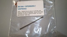 Spare Part for ASG - TANGFOGLIO GOLD CUSTOM, AIR PISTOL Part No # VSPRING, VA...