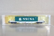 Fleischmann 5255 K DB Kombiwaggon Nscsa Container Waggon 031-4 Mint Verpackt Auf