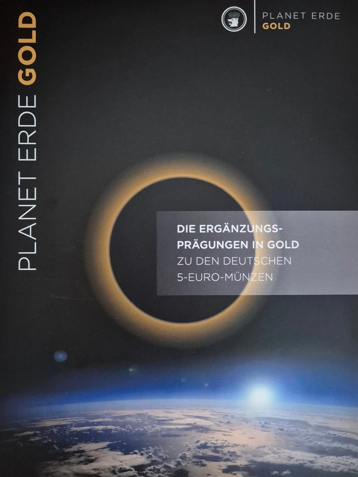 "Planet Erde", Goldergänzungsprägungen zu den deutschen 5 Euro Münzen in Gold - Bild 2 von 4