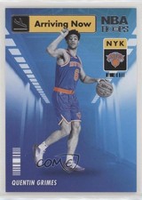 2021-22 Panini NBA Hoops Arriving Now Quentin Grimes #13 Rookie RC 0q0