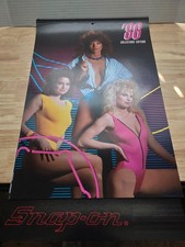 Vintage 1986 Snap-On Tool Collectors Edition Pinup Girl Swimsuit Calendar - RARE