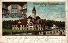 LITHO GREETING FROM SWORDS UNNA INN FREISCHÜTZ INH. H. STRAETMANNS 2 PICTURE 1906