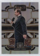 2024 Panini Select WWE Concourse Silver Prizm Howard Finkel #71 3hd